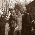 Cazador en el Puente de Carlos III